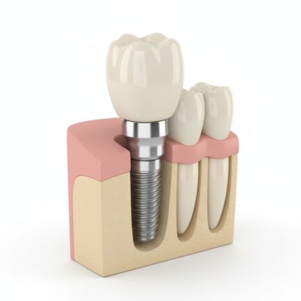 Individual tooth implant