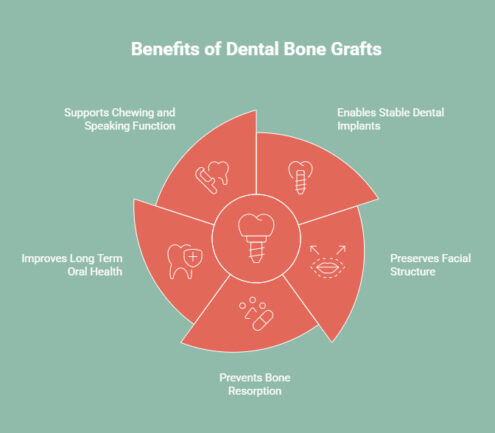 Infographic of What Are the Benefits of a Dental Bone Graft