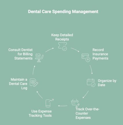 Infographics on Dental Care Spending Management
