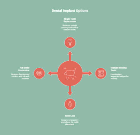 Infographic on What Is the Best Dental Implant Option Based on Your Needs