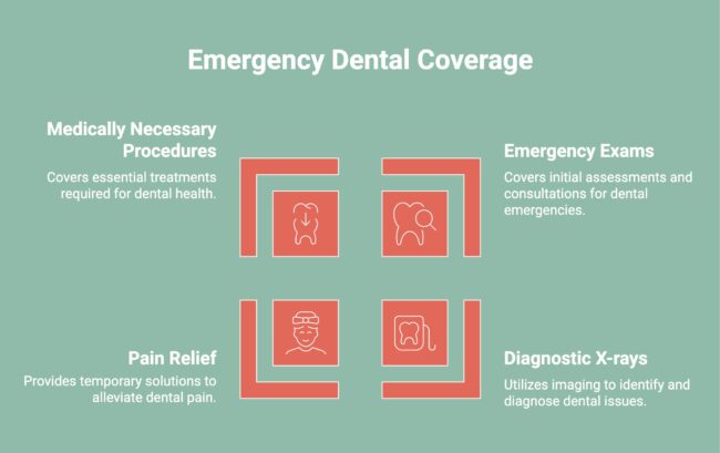 Infographic on Emergency Dental Coverage