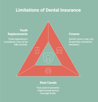 Infographic on Limitations of Dental Insurance