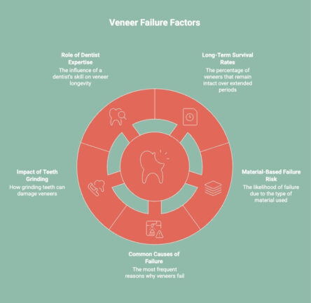 Infographics on Veneer Failure Factors