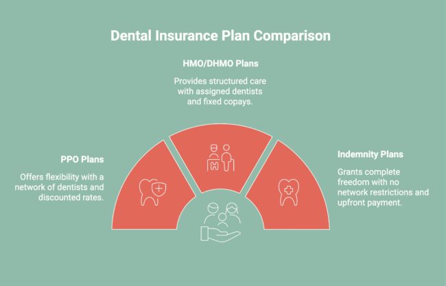 Infographic on Dental Insurance Plan Comparison