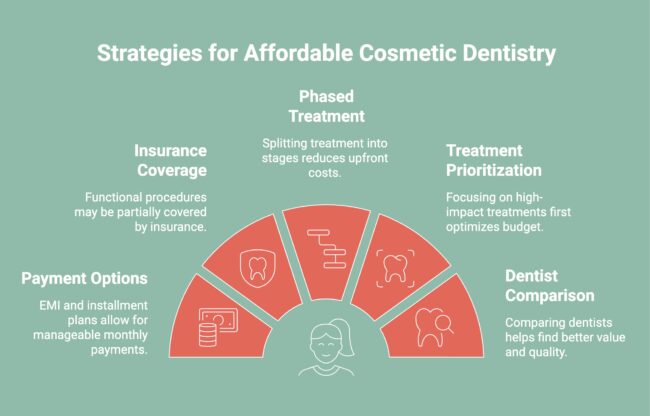 Infographic o Strategies for Affordable Cosmetic Dentistry