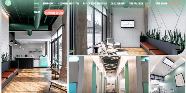 Screenshot of Dentist Tree Of The Heights home page
