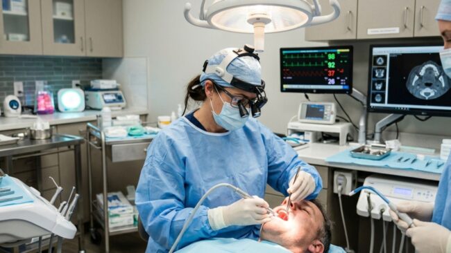 Oral surgeon