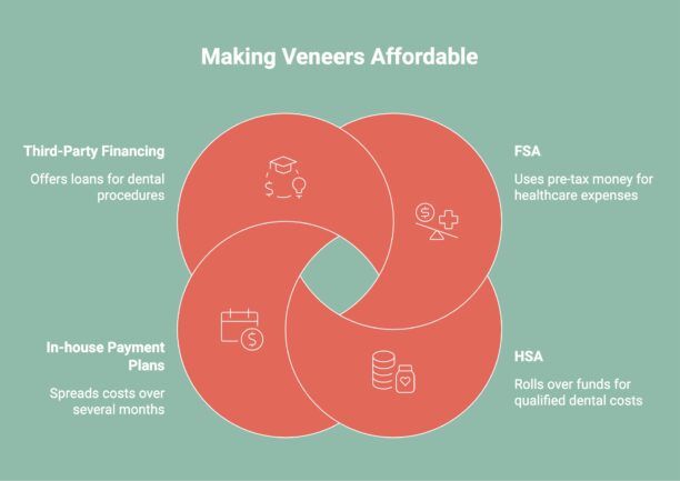 Infographic on Making Veneers Affordable