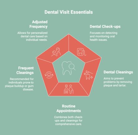 Infographic on Dental Visit Essentials